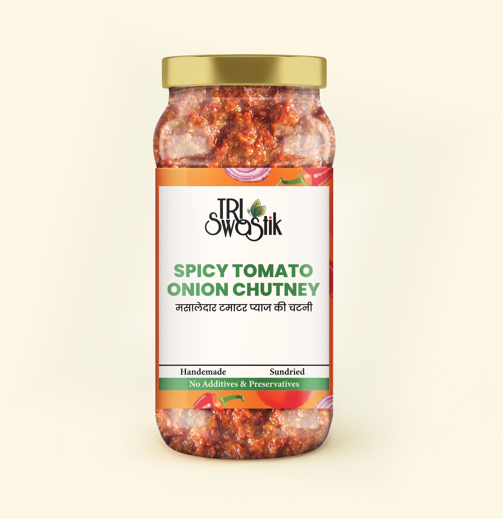 Spicy Tomato Onion Chutney